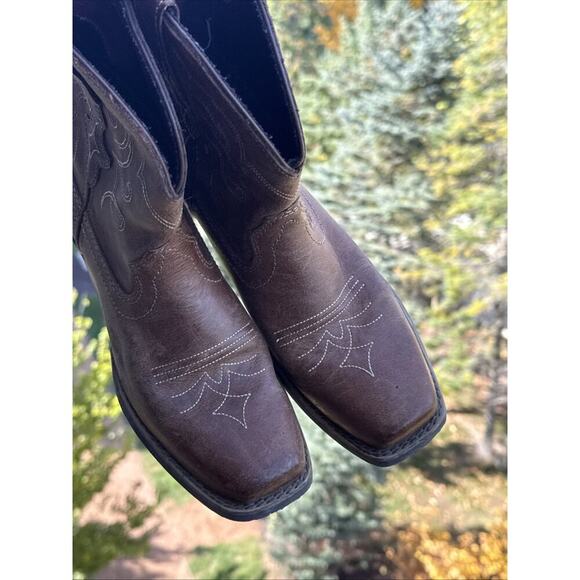 Justin Gypsy Western Boot Tan Womens 6 B Style L9510 Cowgirl Country Light Brown - Picture 14 of 16